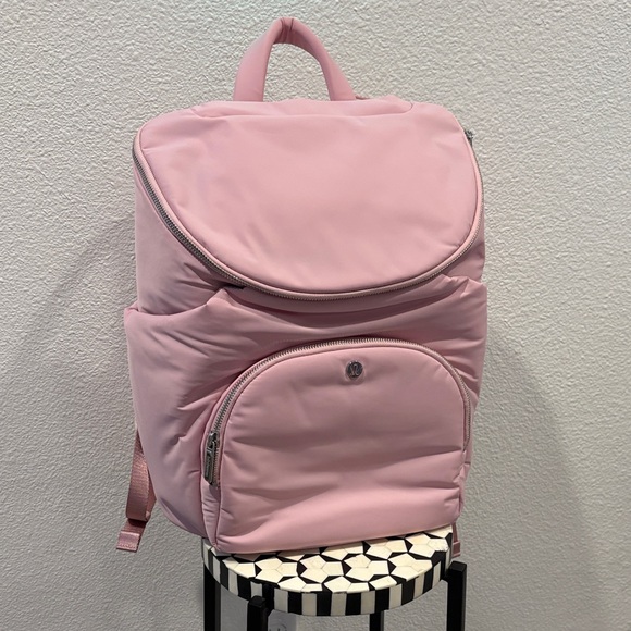 Lululemon Pink Diaper Bag + Crossbody - Picture 7 of 14
